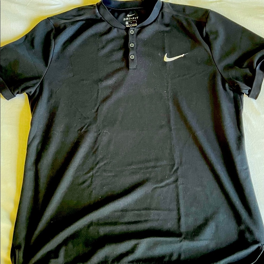 Nike Mens golf shirt Sz L